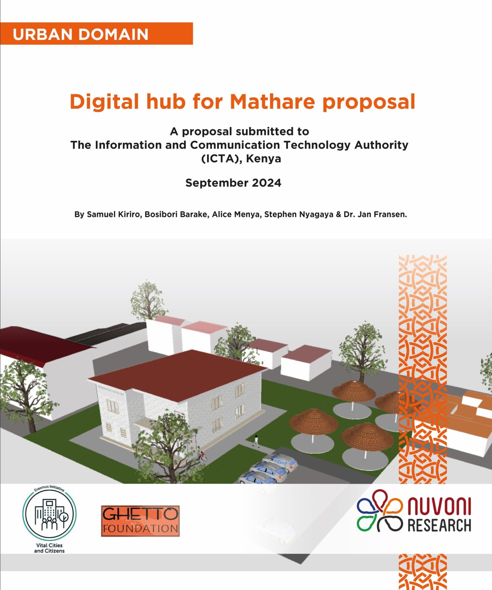 Digital Hubs Proposal to ICTA | Nuvoni Centre for Innovation Research