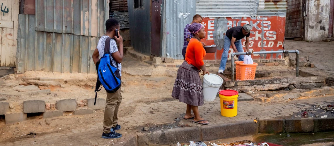 Mobile usage informal settlements - Nairobi