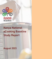 Kenya National eCooking Baseline Study Report